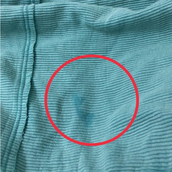 Free People We The Free Thermal Striped Printed Pullover Top Oversized L 282830 - Picture 6 of 6